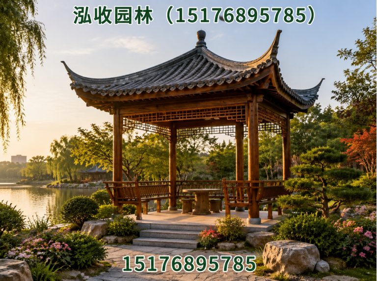 安康京津冀防腐木工程展示图